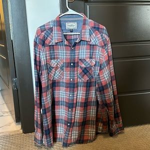 Flag & Anthem button down